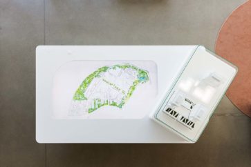 District Union installation visuel, visual installation