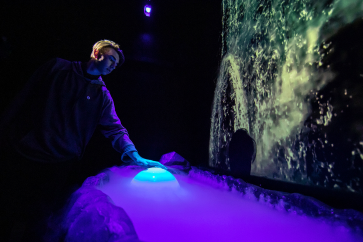Immersive, interactive multimedia experience URA, A Celebration of Water