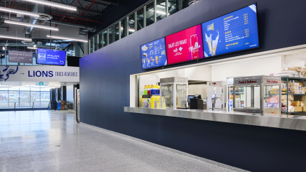 Food court - Colisée Vidéotron Trois-Rivières