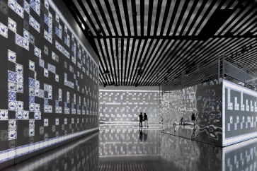 Museo International del Barroco video projections