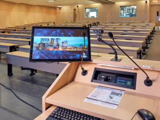 CRCHUM's Audiovisual Amphitheater