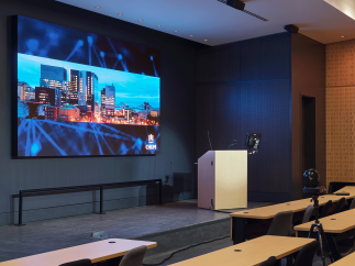 CRCHUM's Audiovisual Amphitheater