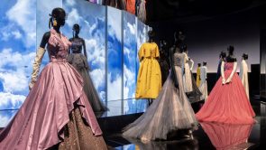 XYZ-Technologies_Christian-Dior-Designer-of dreams-exhibition-video-walla-and-dresses-exposed