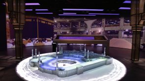 XYZ-Technologies-SZGMC-Light-and-Peace-museum-architectural-model-of-the-Masjid-al-Haram-displayed-in-a-modern-exhibition-set